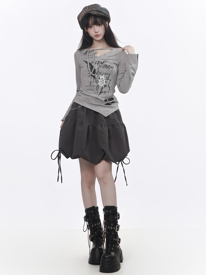 Gothic Buckle Bloomer Shorts