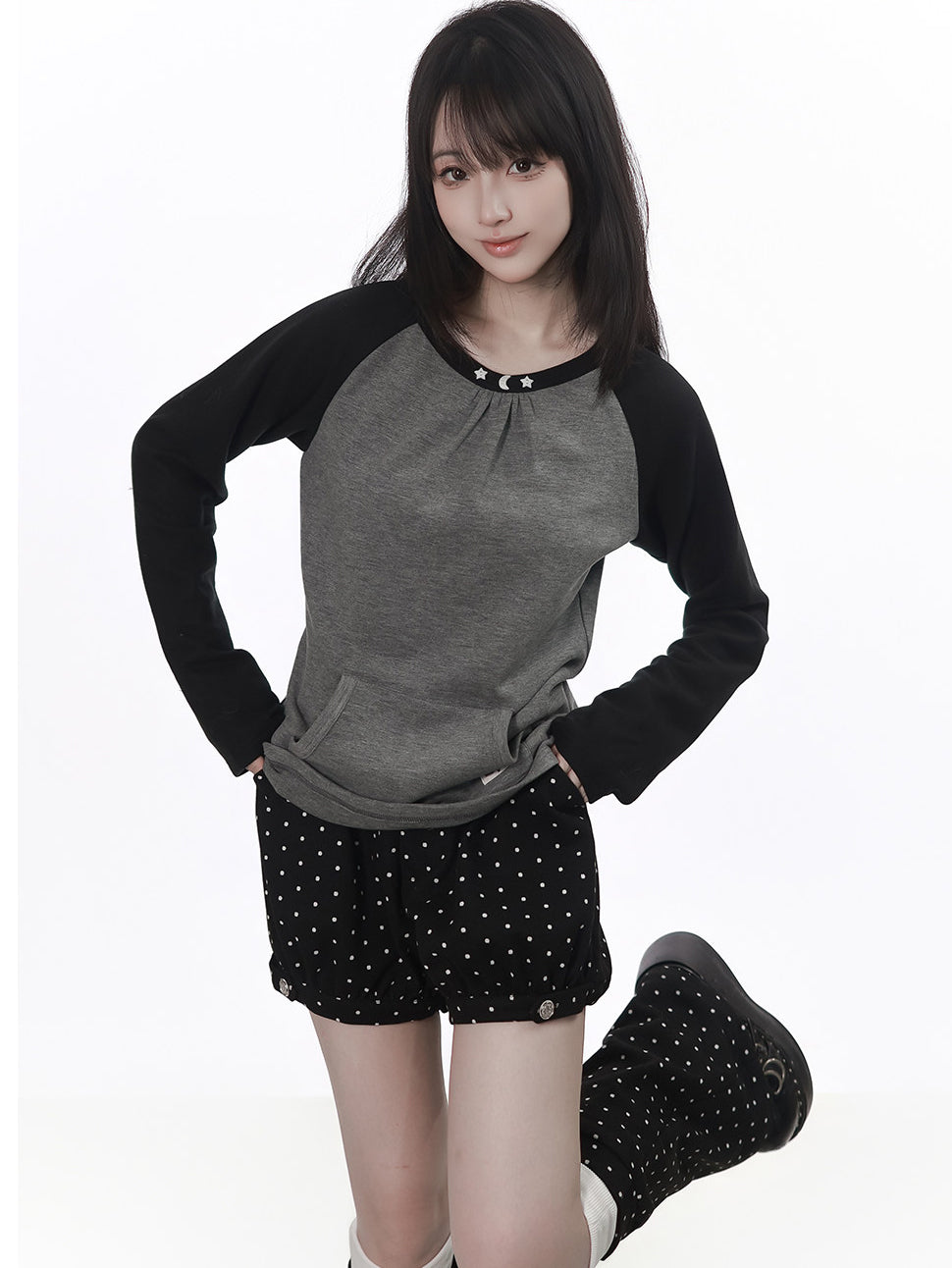Celestial Raglan Pocket Top