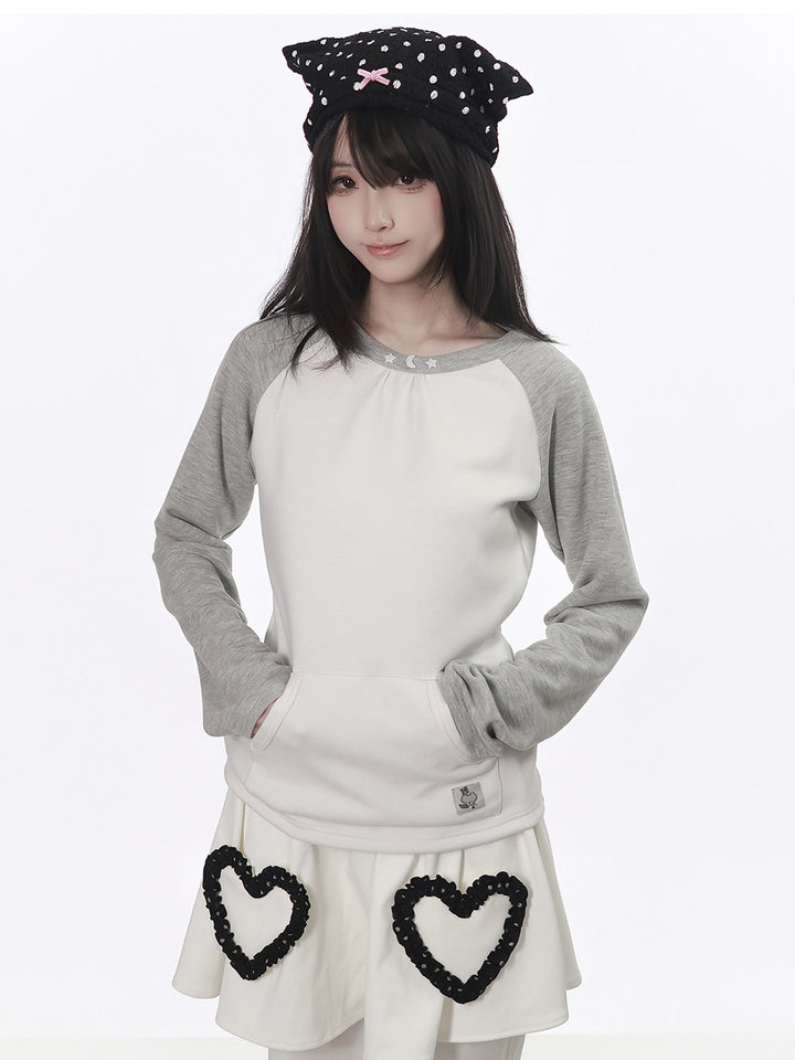 Celestial Raglan Pocket Top