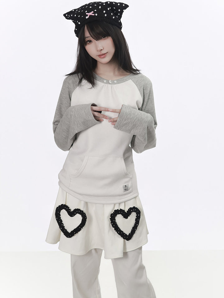 Celestial Raglan Pocket Top