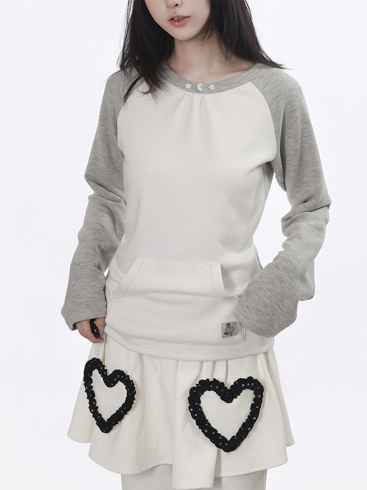 Celestial Raglan Pocket Top