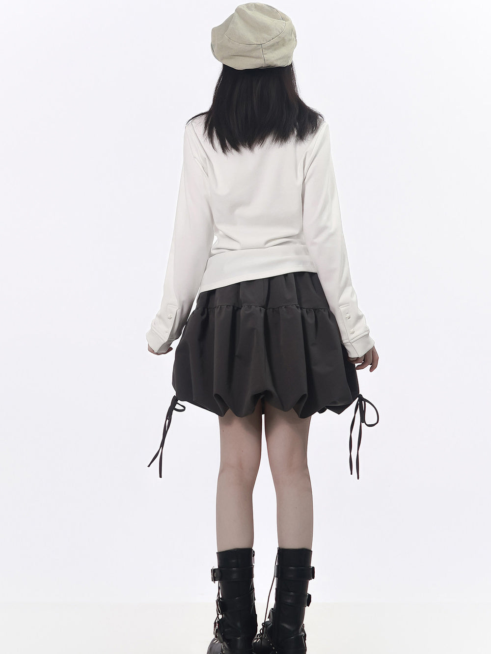 Kawaii Mouse Graphic Long Sleeve Top