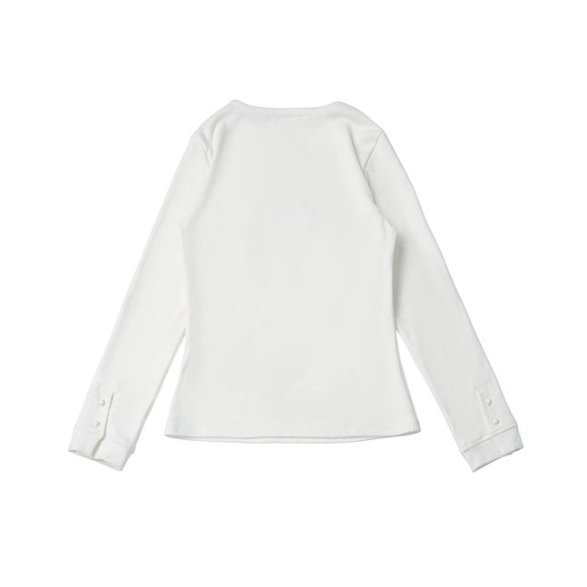 Kawaii Mouse Graphic Long Sleeve Top