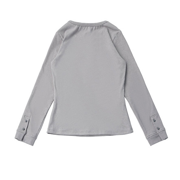 Kawaii Mouse Graphic Long Sleeve Top