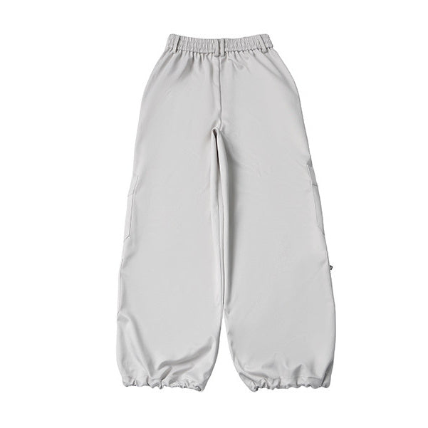 Balletcore Lace-Up Cargo Pants