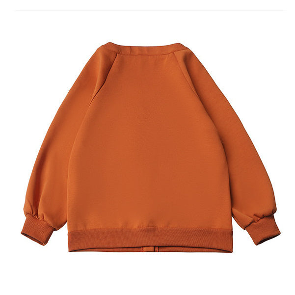 Bunny Persimmon Sweatshirt Jacket