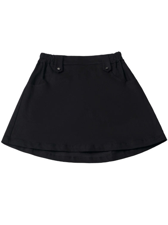 Star-Stud A-Line Mini Skirt