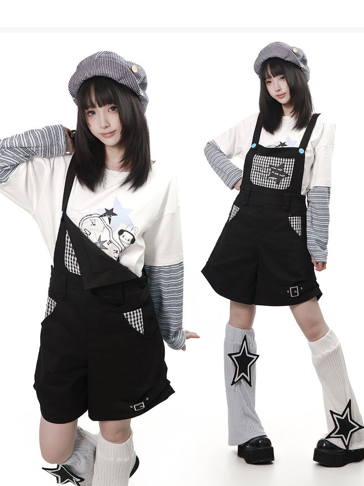 Y2K Star Appliqué Leg Warmers