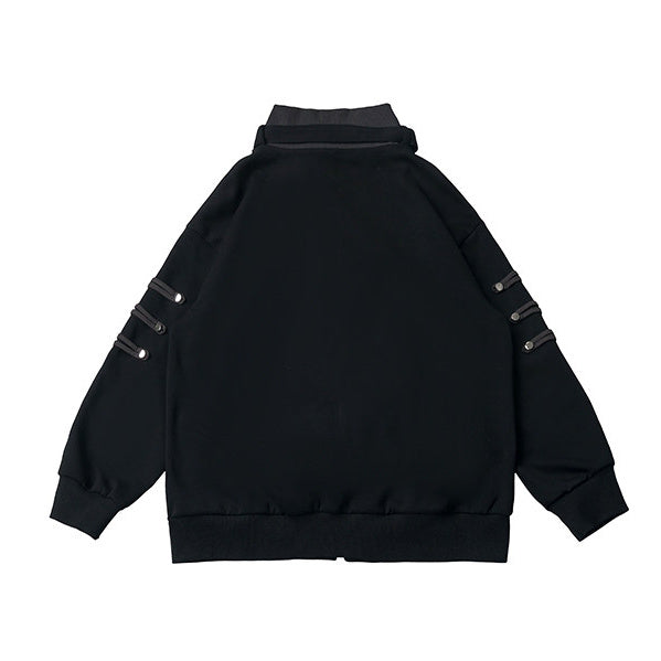 Gothic Constellation Zip-Up Jacket
