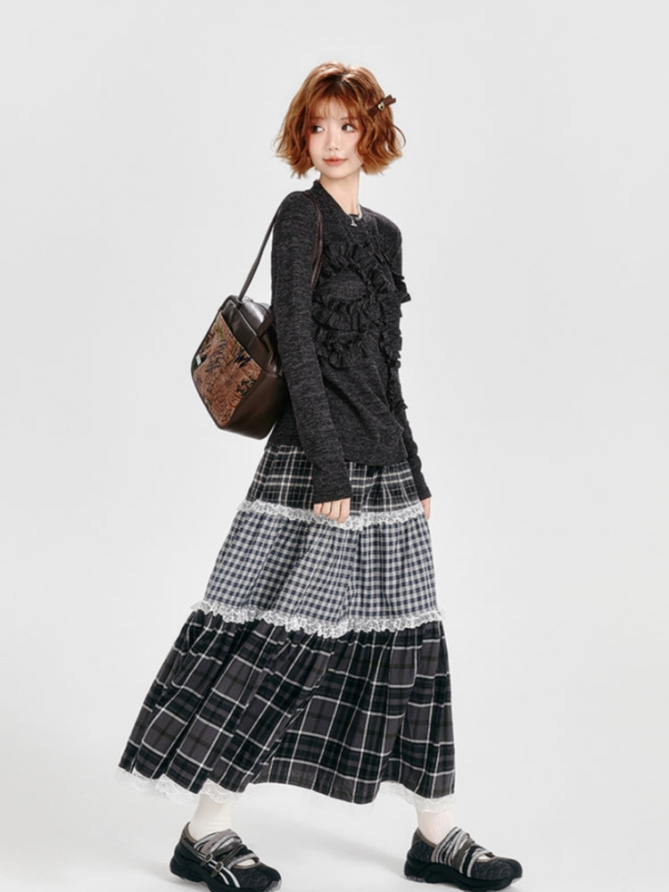 American Style Black 3D Bow Top