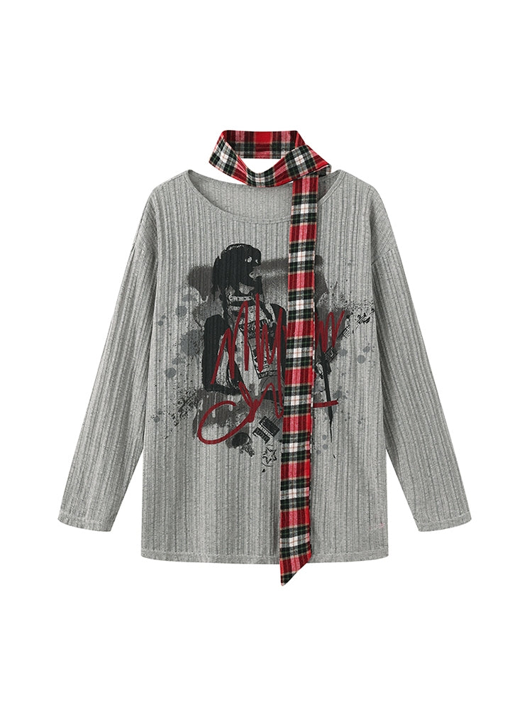 Punk Loose Fit Knitted Top