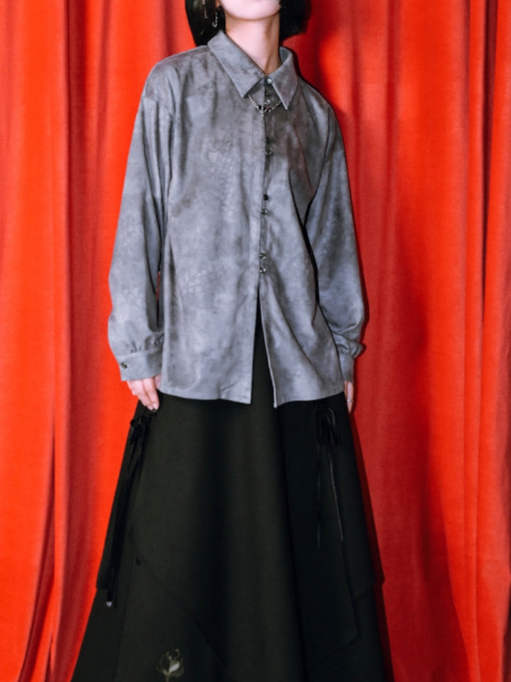 Vintage Chinese Style Fall Winter Shirt