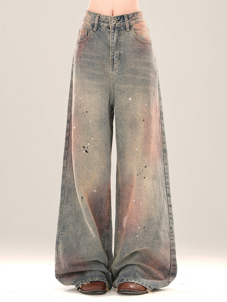 American-Style Gradient Spring Jeans