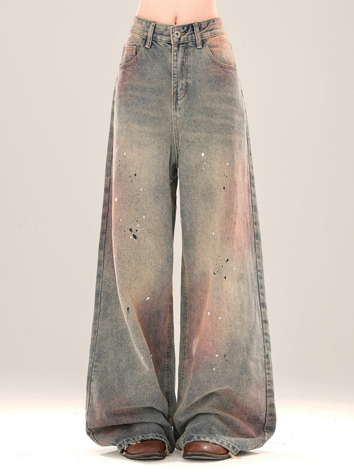 American-Style Gradient Spring Jeans