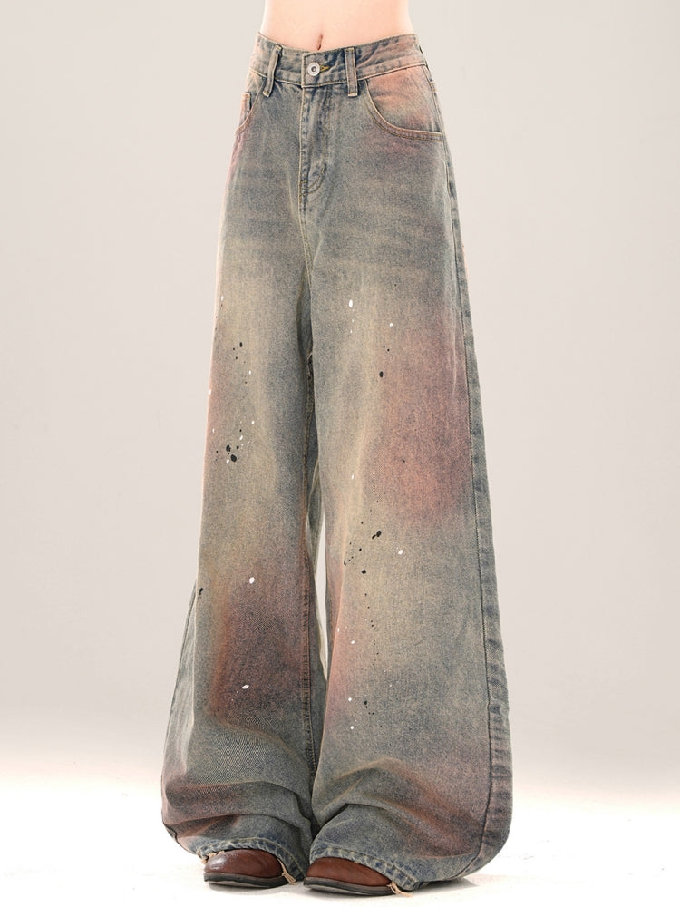 American-Style Gradient Spring Jeans