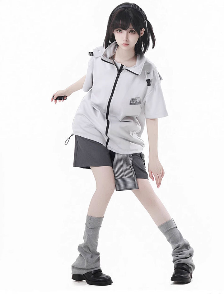 Unisex design outwear/vest/shorts