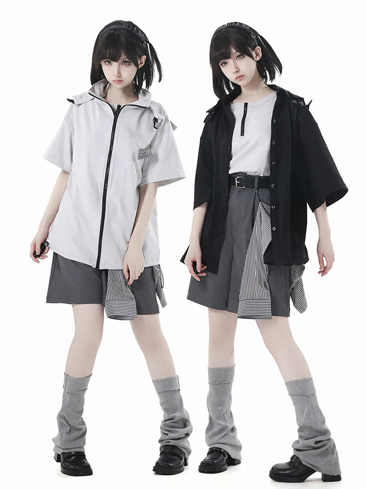 Unisex design outwear/vest/shorts