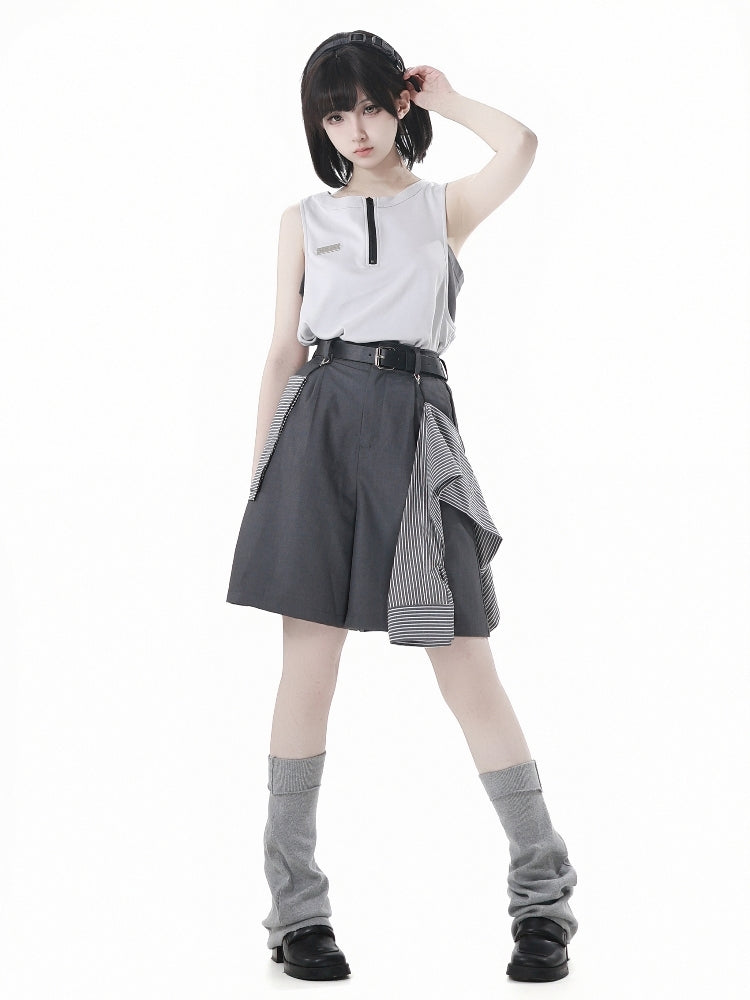 Unisex design outwear/vest/shorts