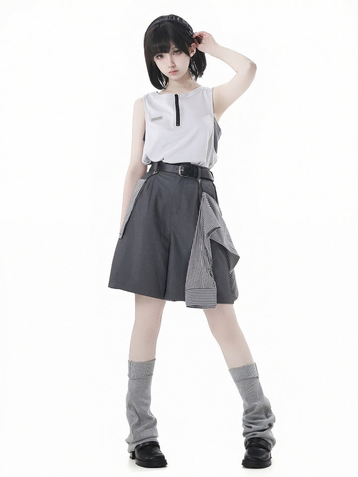 Unisex design outwear/vest/shorts