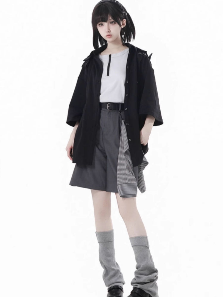 Unisex design outwear/vest/shorts