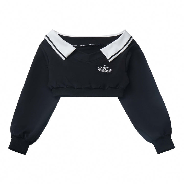 Techwear Wasteland Black & White Top / Camisole / Skirt / Leg Warmers