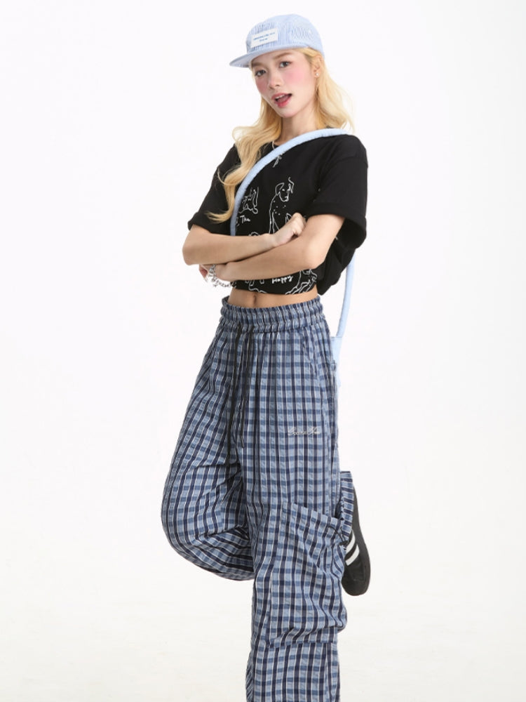 Dog Print Summer Short-Sleeve T-shirt