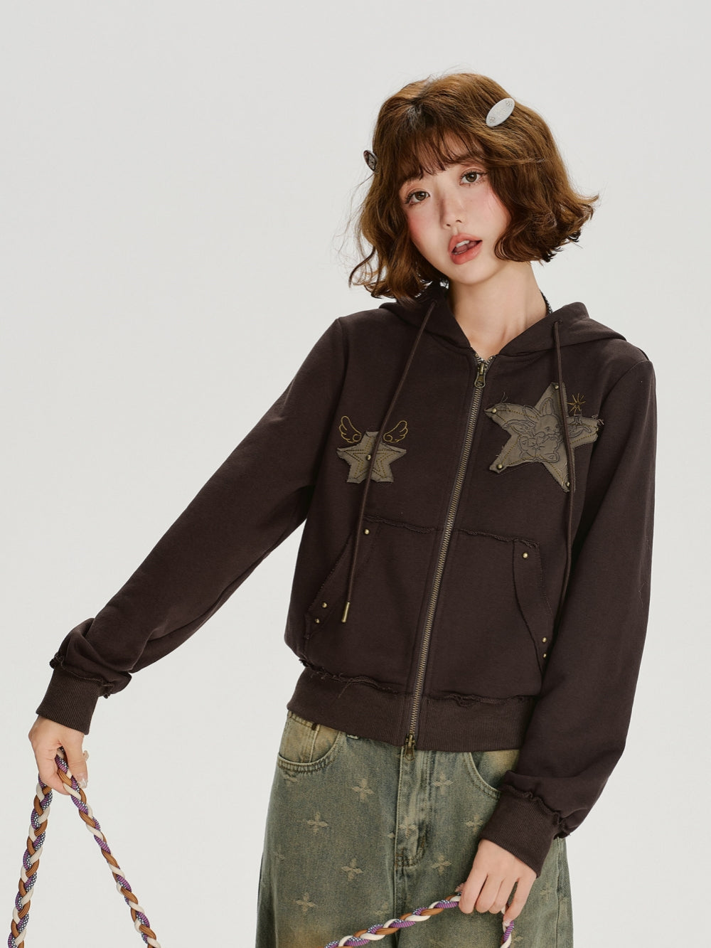 Star Patch Vintage Jacket
