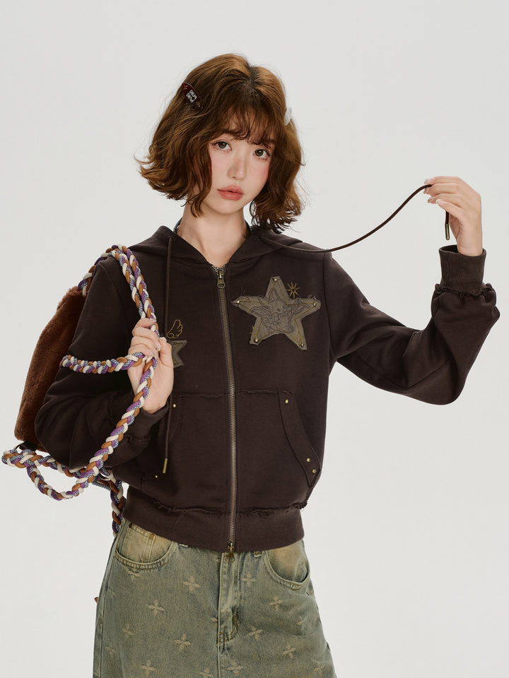 Star Patch Vintage Jacket