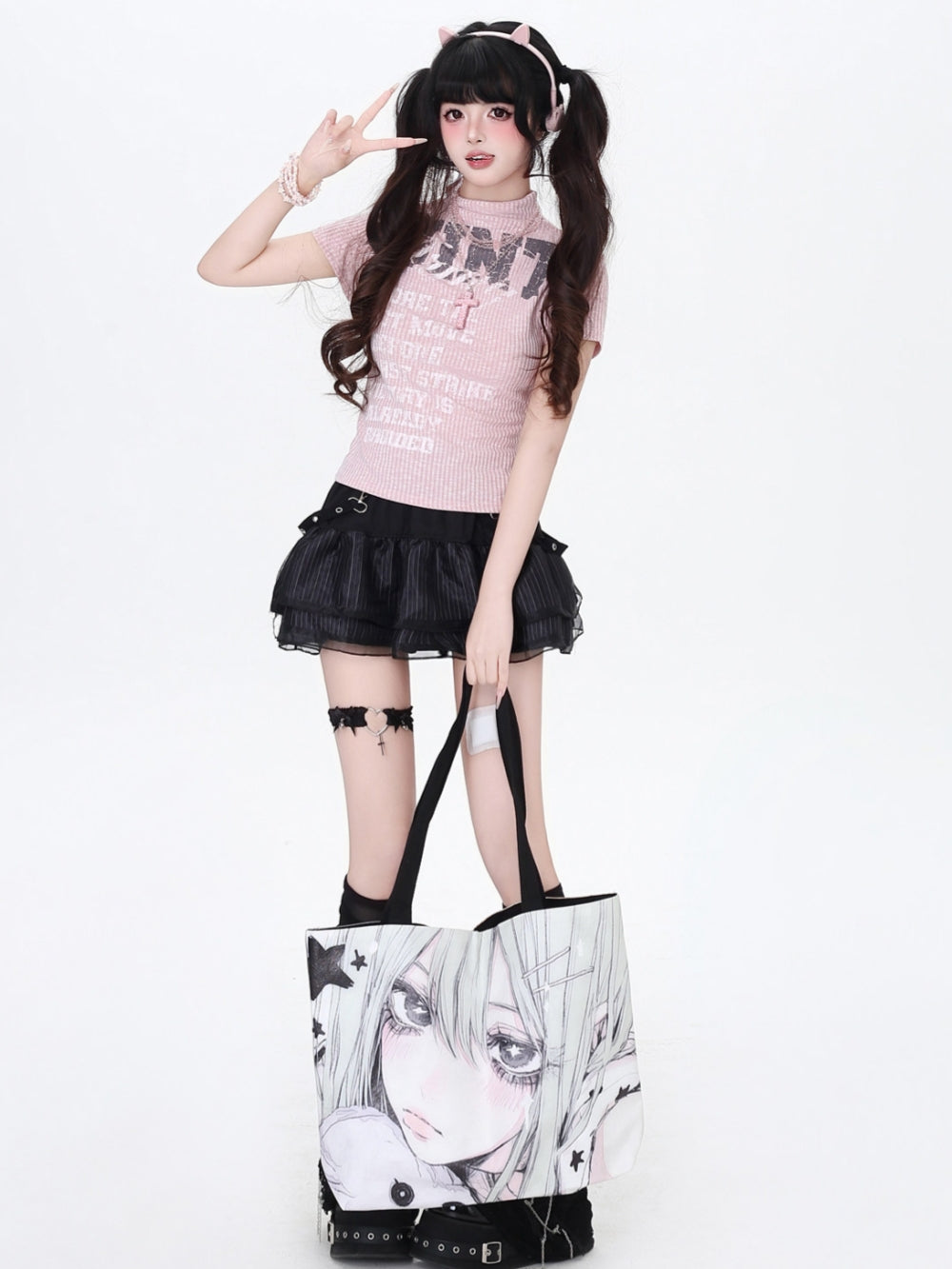 Vintage Pink Graphic Spiced Girl T-shirt