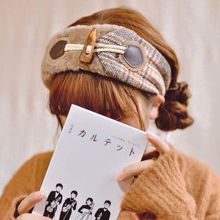 Japanese Faux Fur Plush Headband