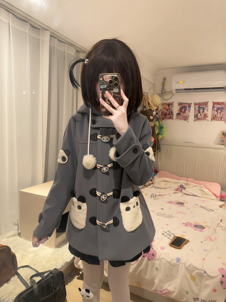 Vintage Panda Themed JK Blazer