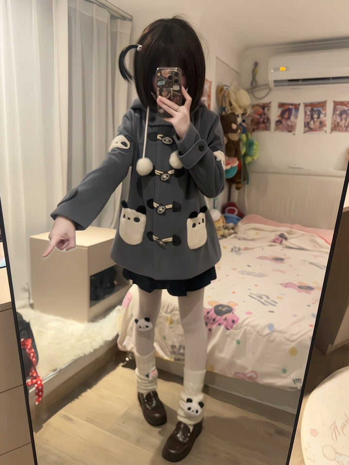 Vintage Panda Themed JK Blazer