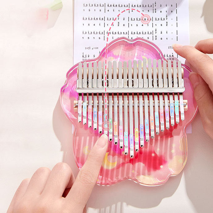 Flower Print kalimba