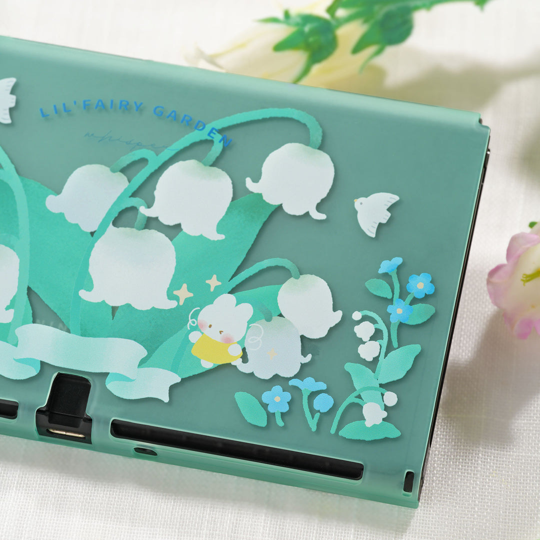 lily of the valley protective case for Nintendo switch Oled