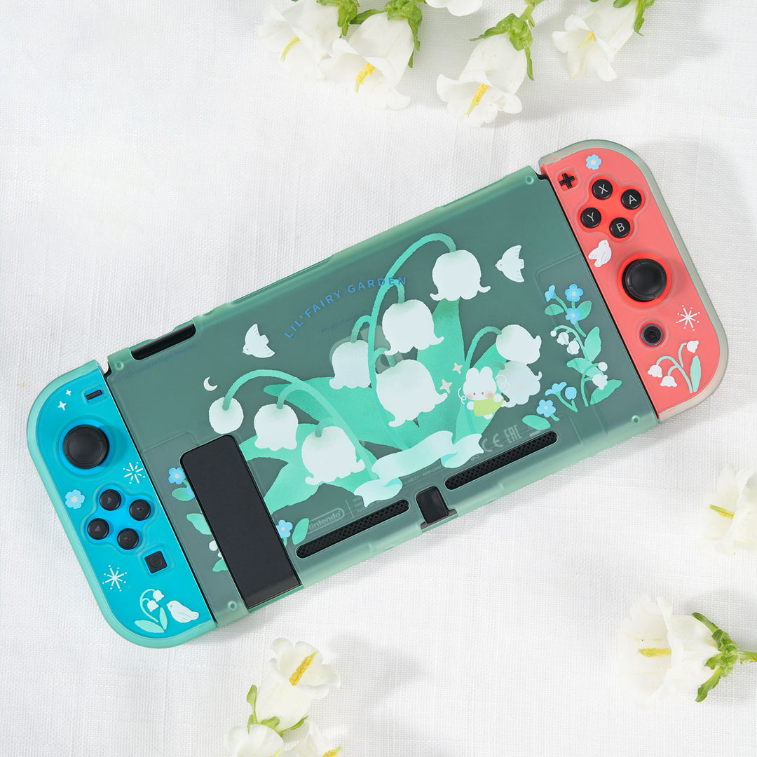 lily of the valley protective case for Nintendo switch Oled