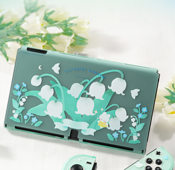 lily of the valley protective case for Nintendo switch Oled