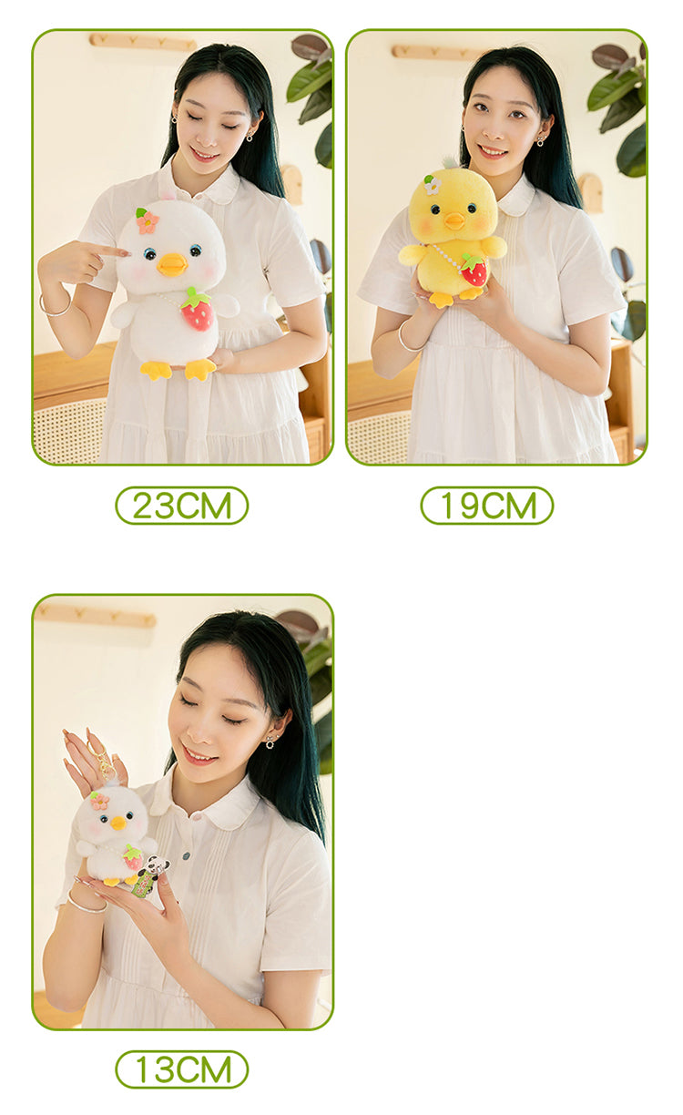 Cute Plush Duck Toy/Bag Charm