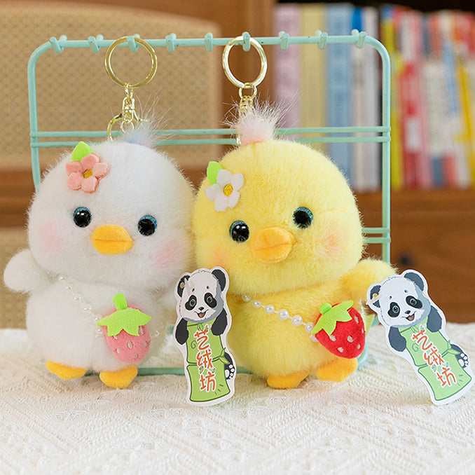 Cute Plush Duck Toy/Bag Charm