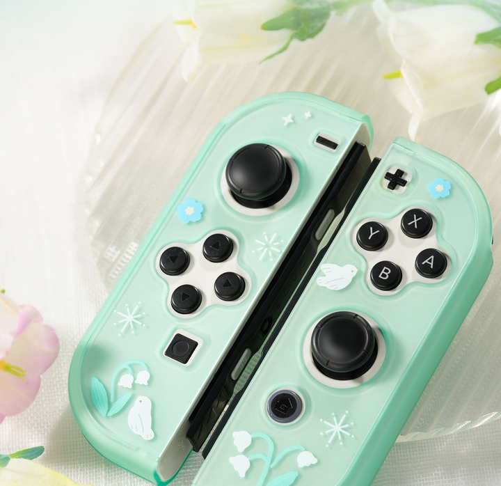 lily of the valley protective case for Nintendo switch Oled