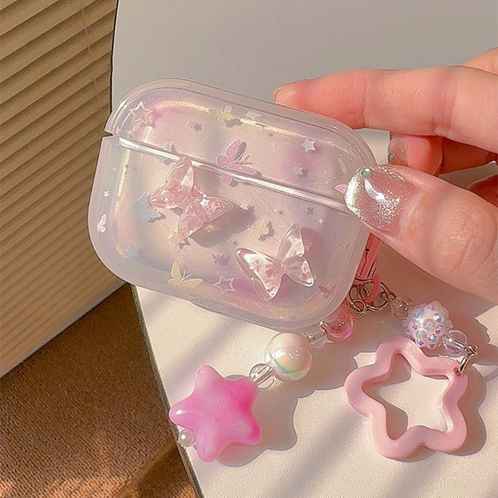 Butterfly Airpods Case(With Charm)