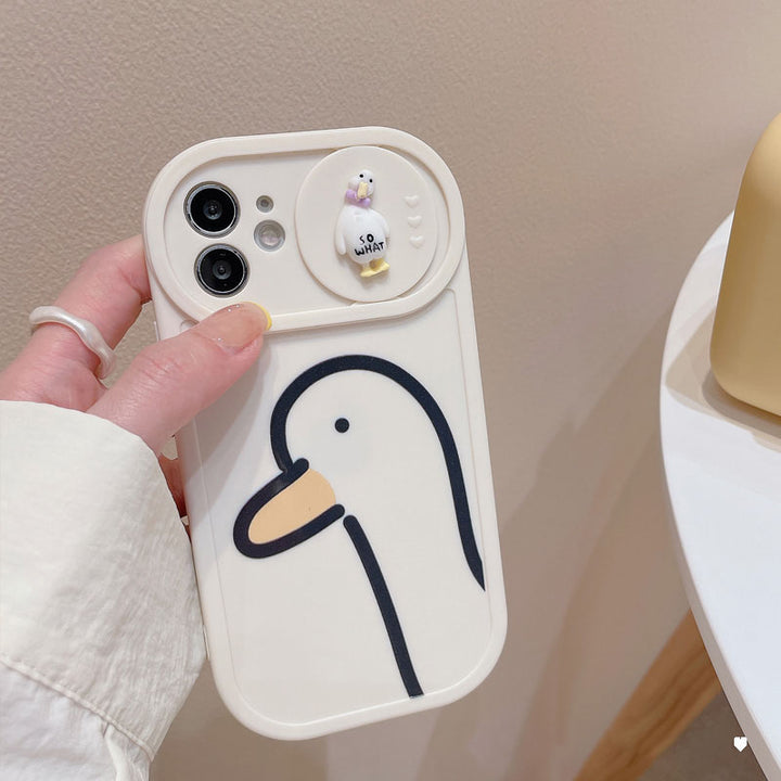 Cartoon Duck iPhone Case