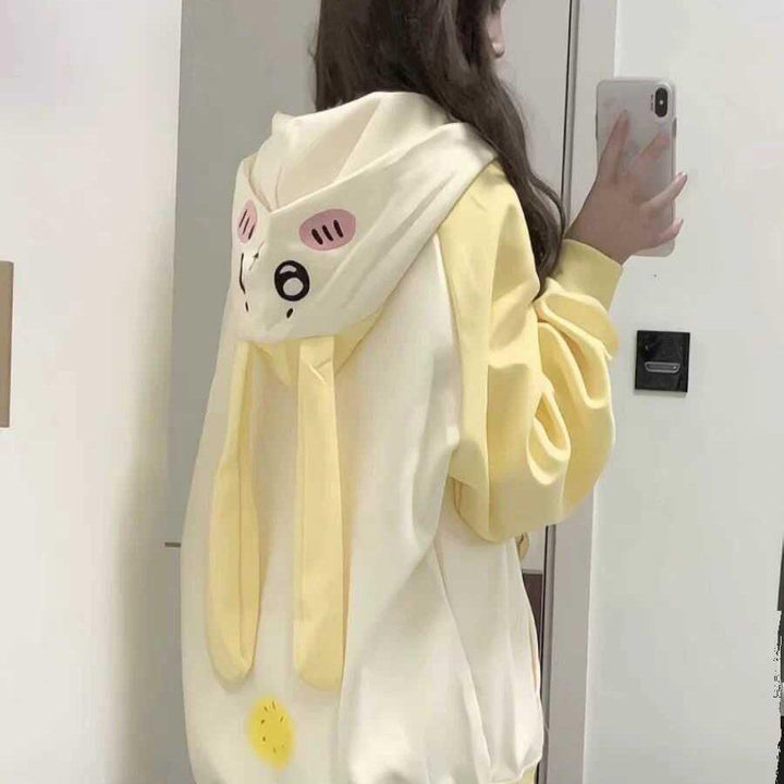 Cozy Rabbit Fleece for Fall and Winter Hoodie