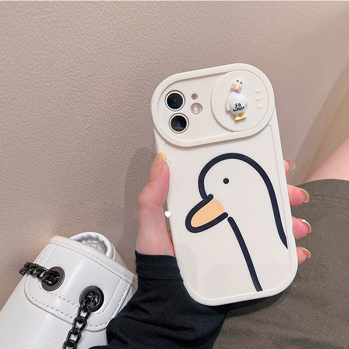 Cartoon Duck iPhone Case