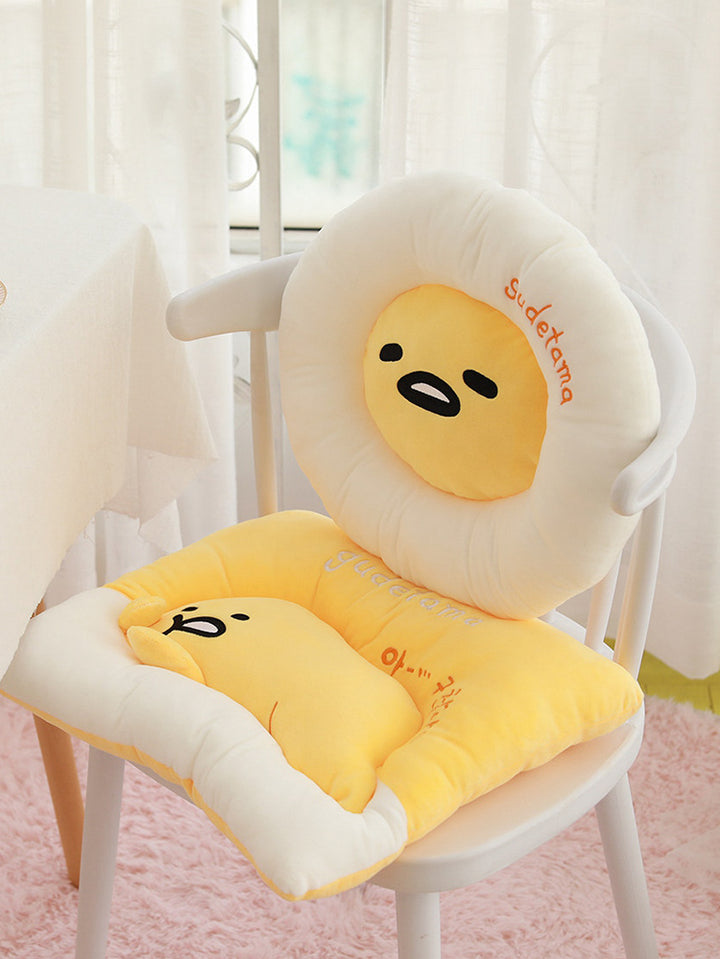Kawaii Gudetama Seat Cushion Pillows