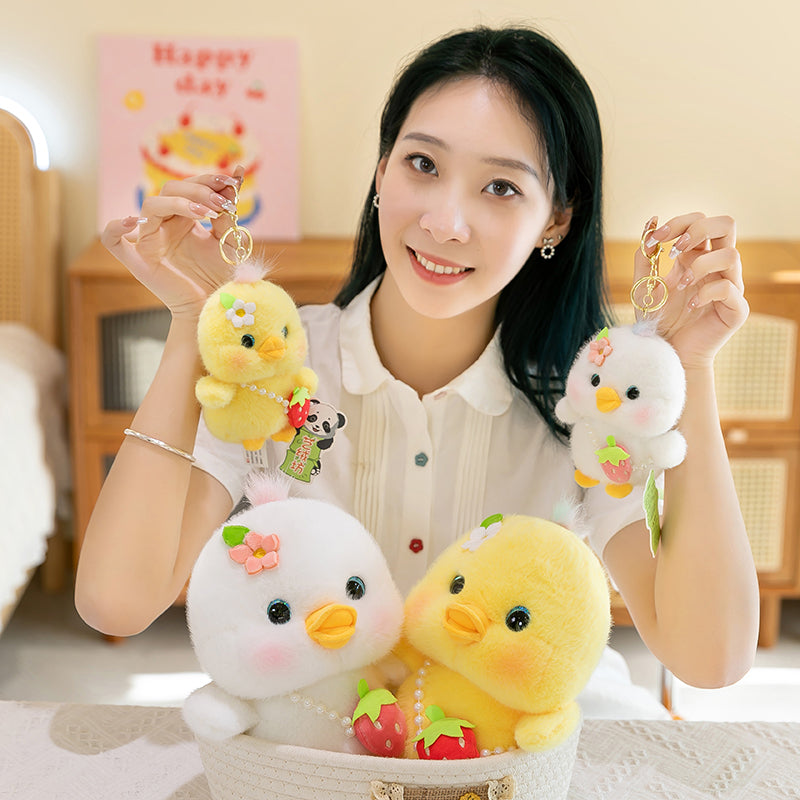 Cute Plush Duck Toy/Bag Charm