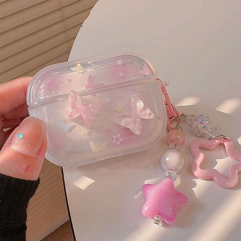 Butterfly Airpods Case(With Charm)