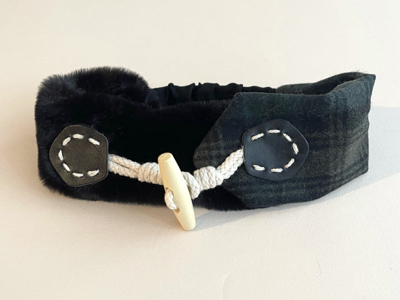 Japanese Faux Fur Plush Headband