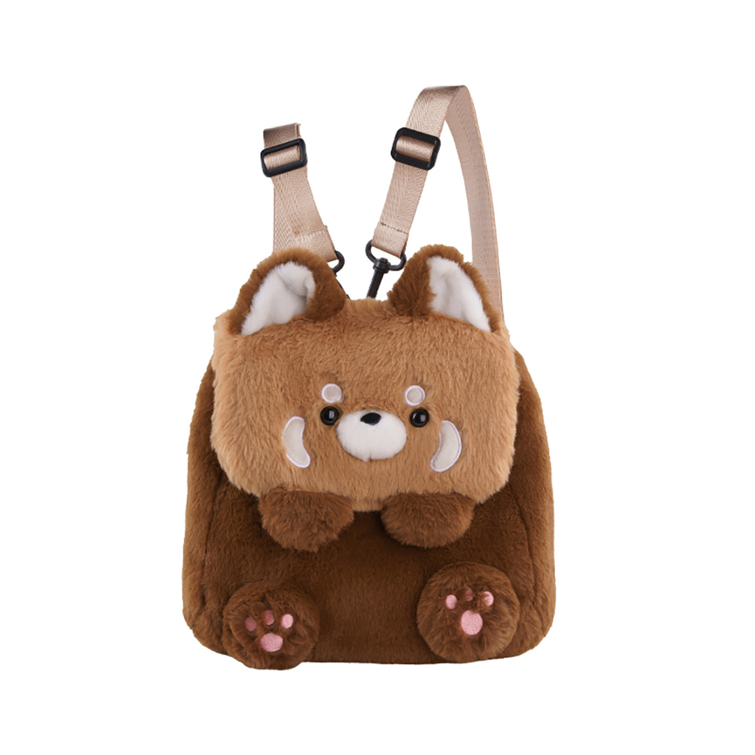 Red Panda Plush Backpack