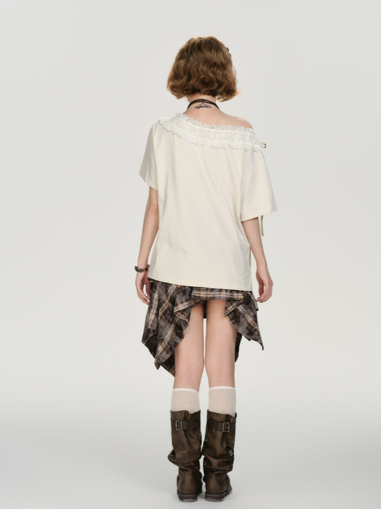 Romantic Bunny & Floral T-Shirt