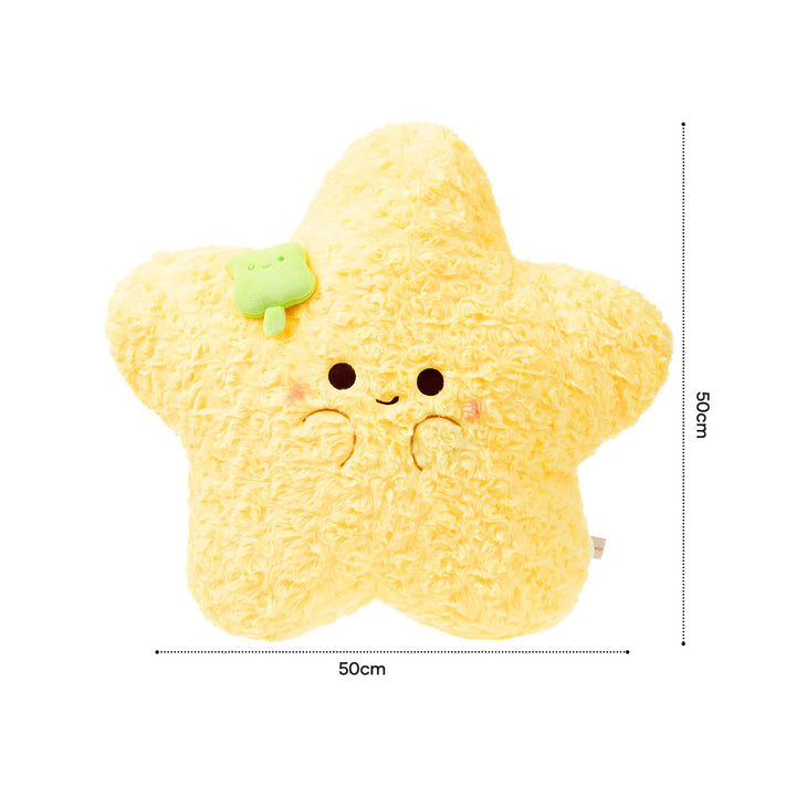 Pastel Curly Star Plush Pillow